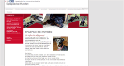 Desktop Screenshot of epilepsie-hund.info